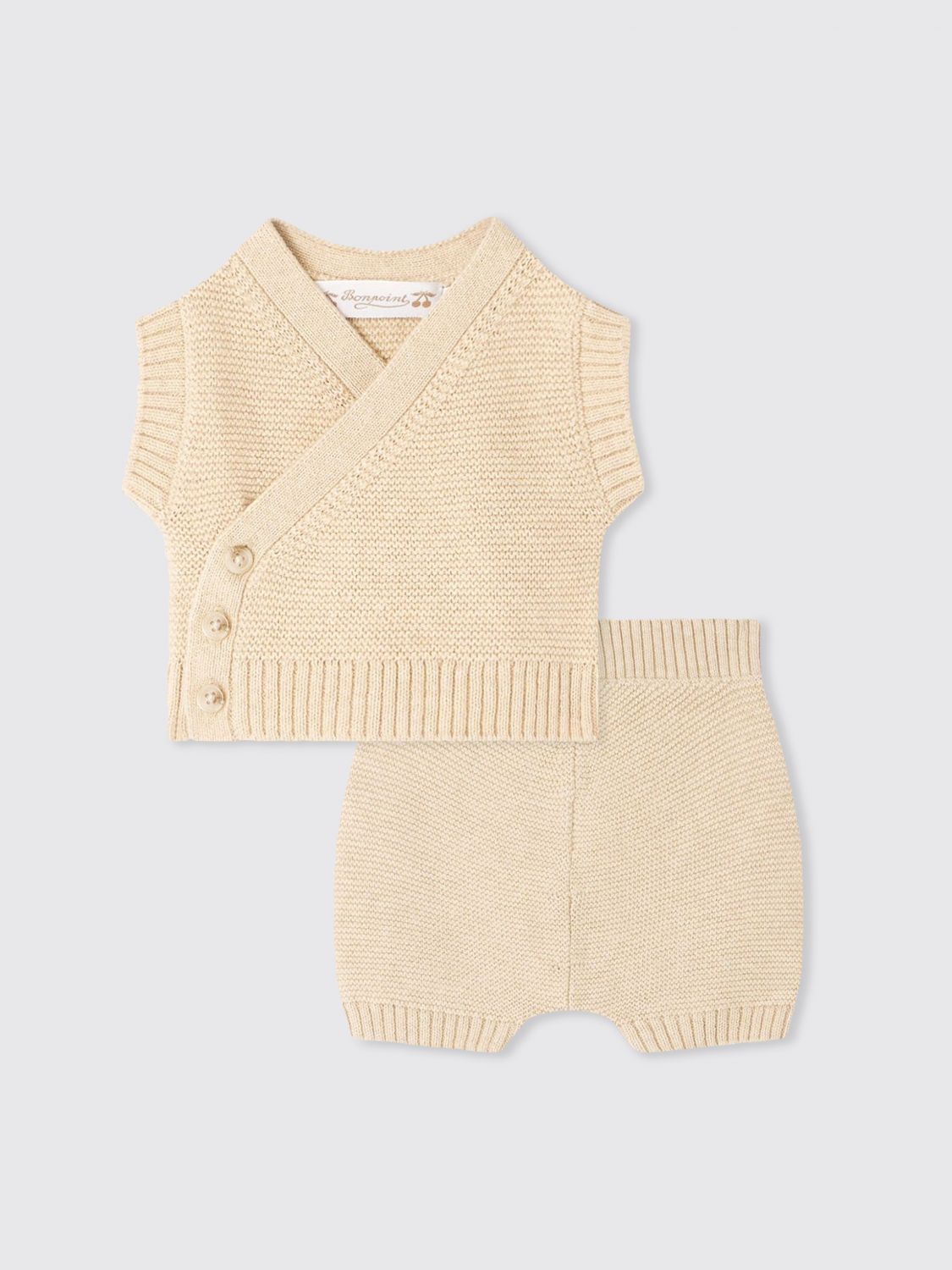 Bonpoint Romper BONPOINT Kids colour Brown