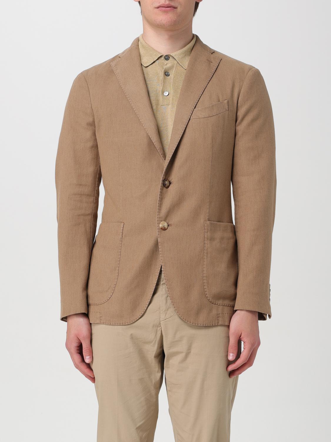 Boglioli Jacket BOGLIOLI Men color Beige