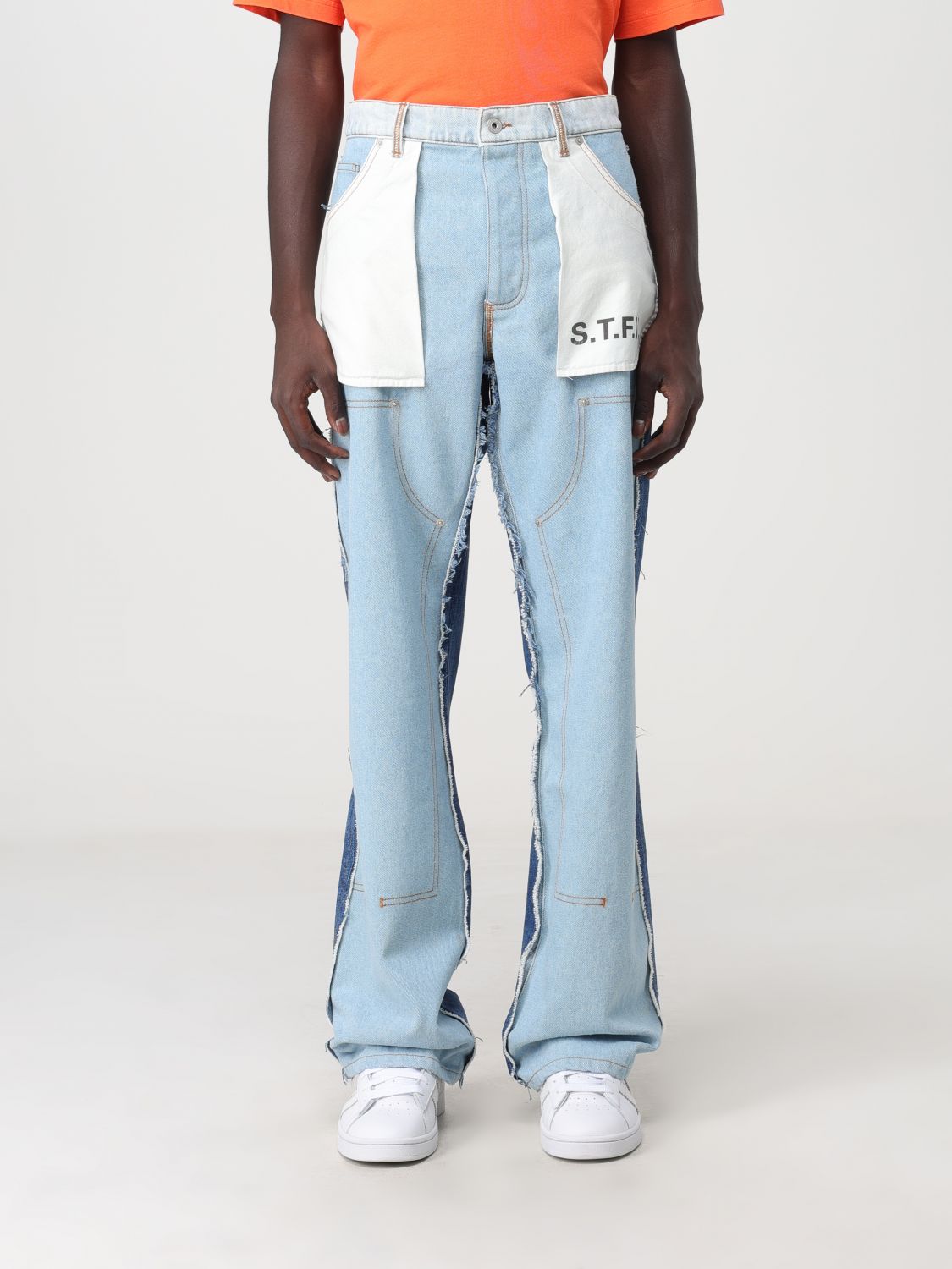 HERON PRESTON Jeans HERON PRESTON Men colour Denim