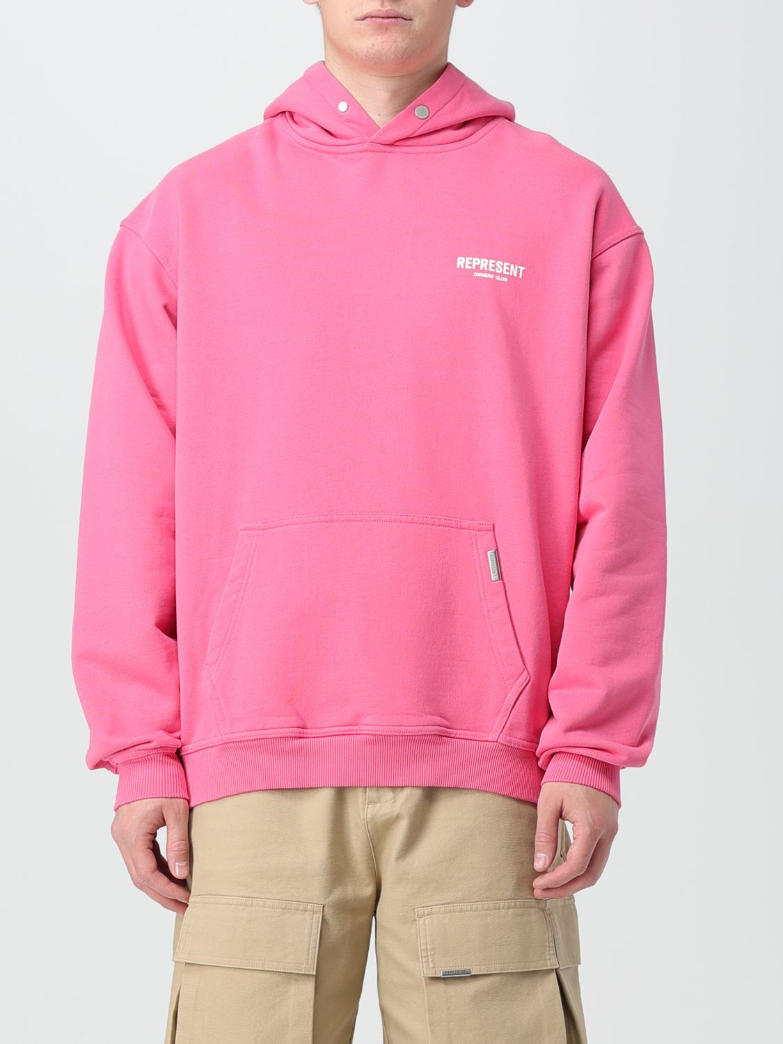 Represent Sweatshirt REPRESENT Men colour Pink