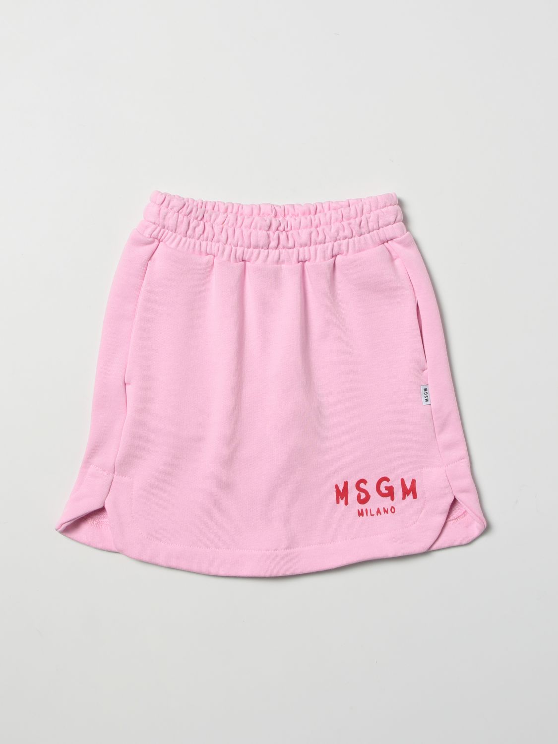 Msgm Kids Msgm Kids mini jogging skirt with logo