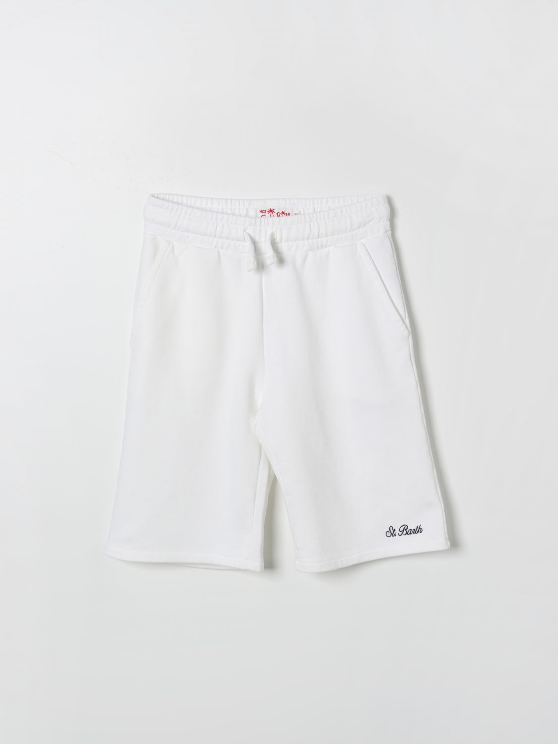 Mc2 Saint Barth Shorts MC2 SAINT BARTH Kids color White