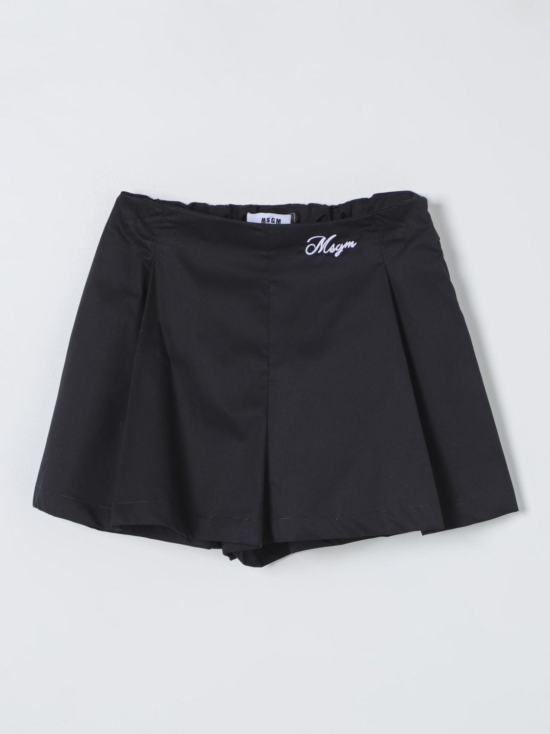 Msgm Kids Short MSGM KIDS Kids colour Black