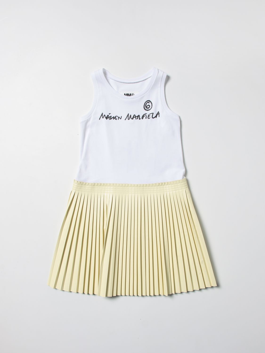 MM6 Maison Margiela Dress MM6 MAISON MARGIELA Kids colour Yellow