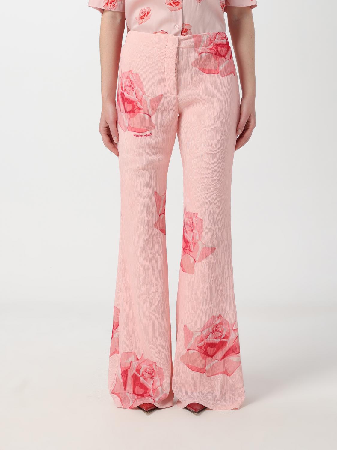 Kenzo Pants KENZO Woman color Pink