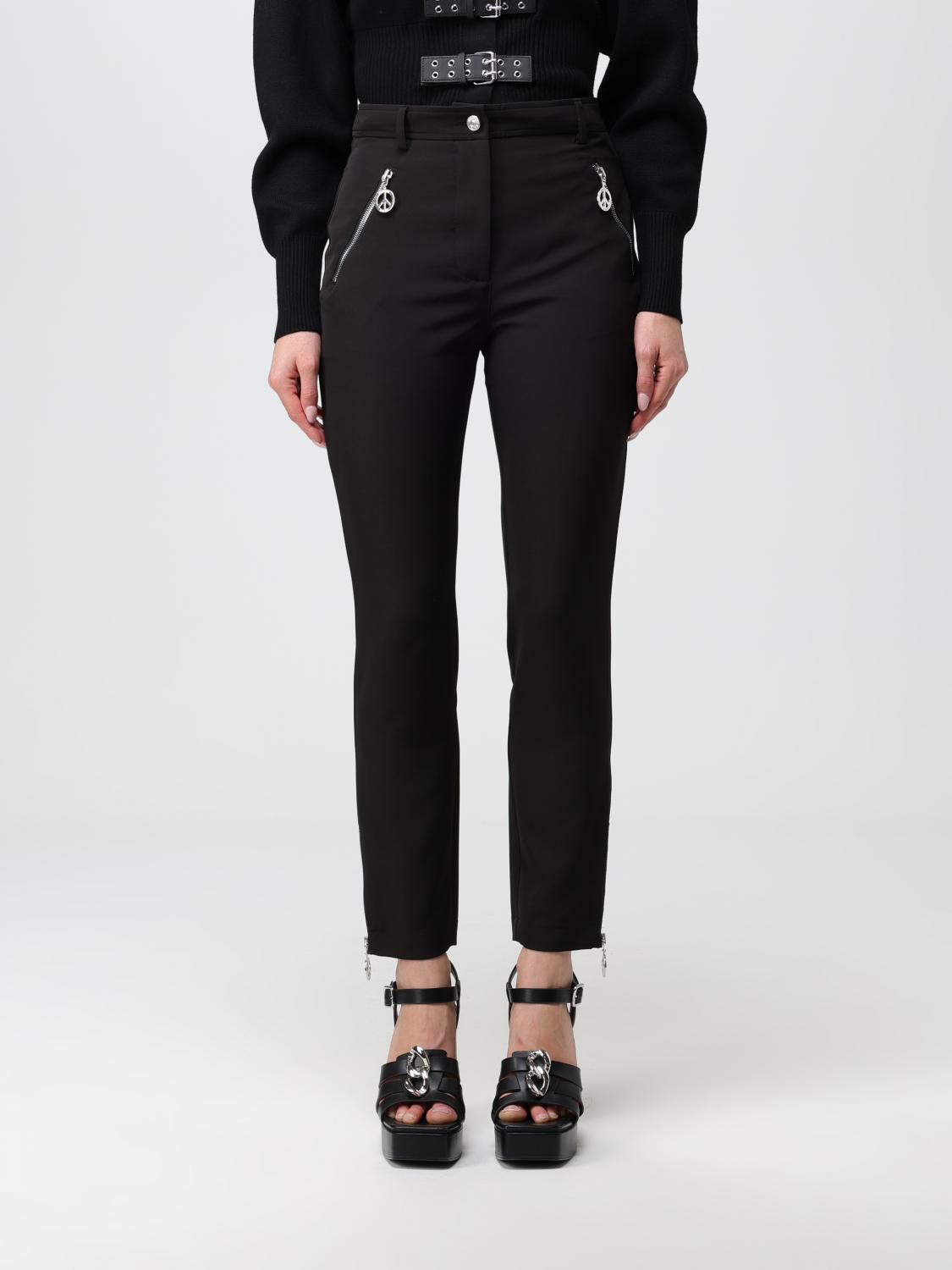 Moschino Jeans Trousers MOSCHINO JEANS Woman colour Black