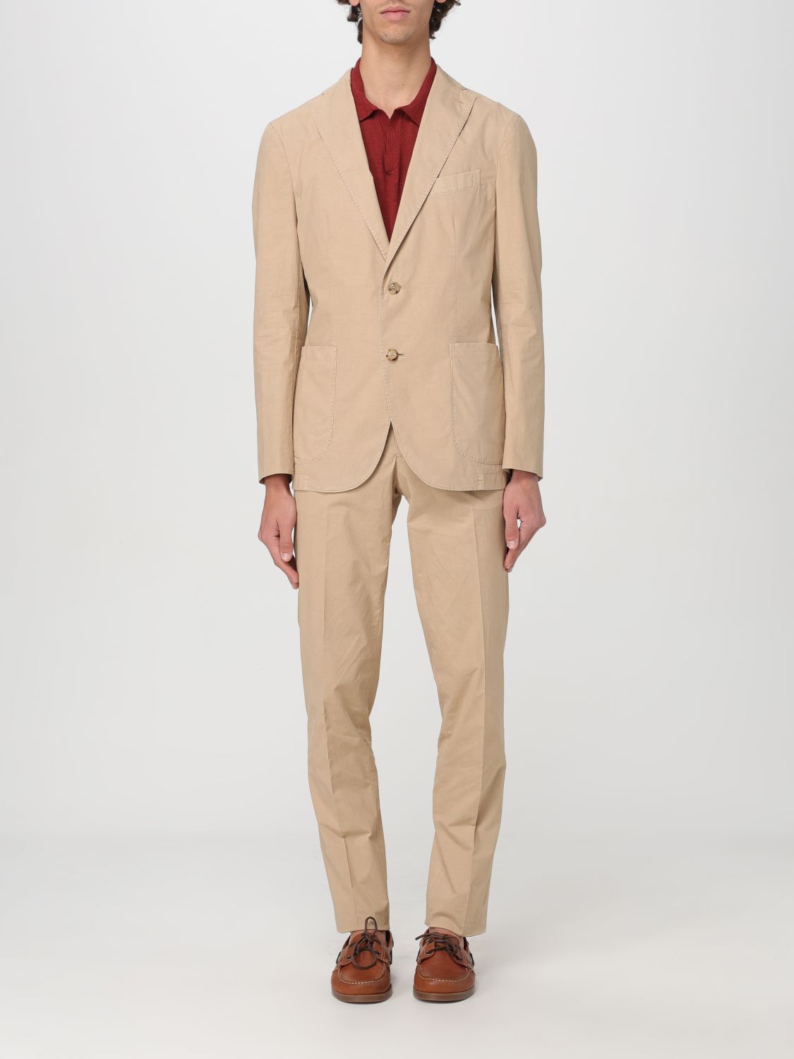 Boglioli Blazer BOGLIOLI Men color Beige