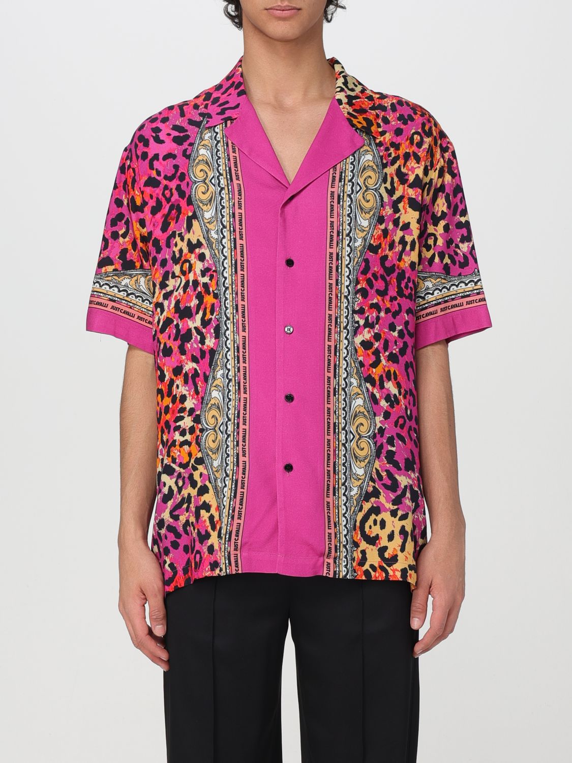 Just Cavalli Shirt JUST CAVALLI Men colour Pink