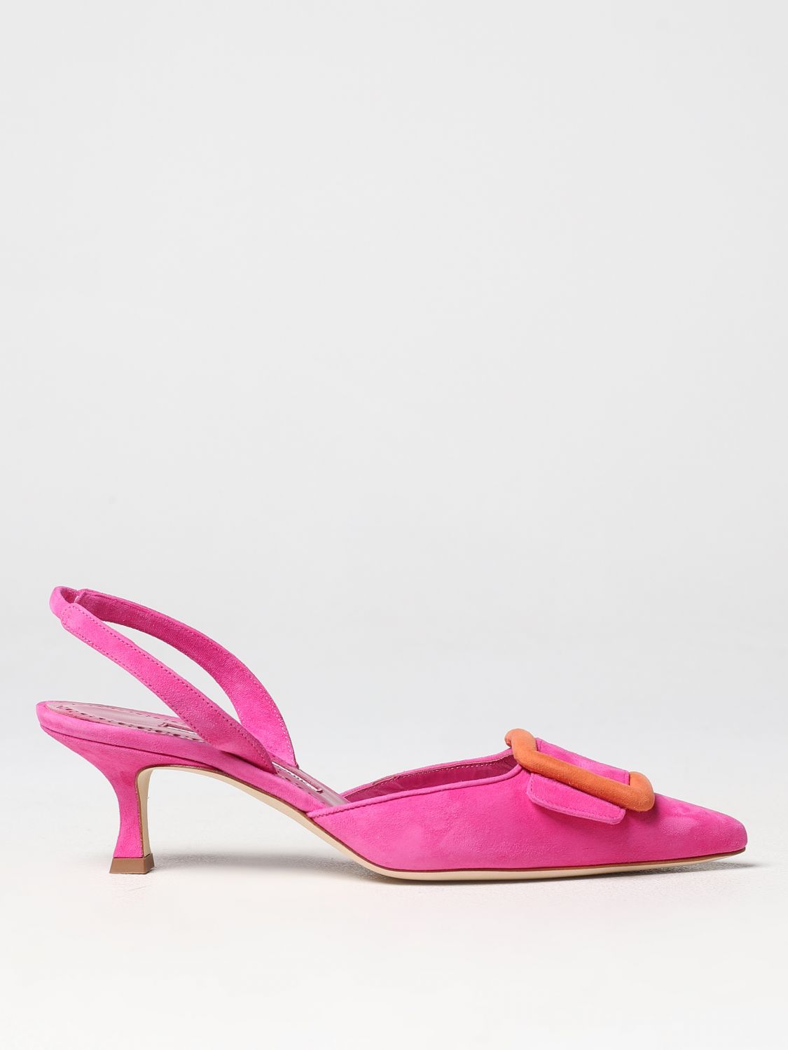 Manolo Blahnik High Heel Shoes MANOLO BLAHNIK Woman colour Pink