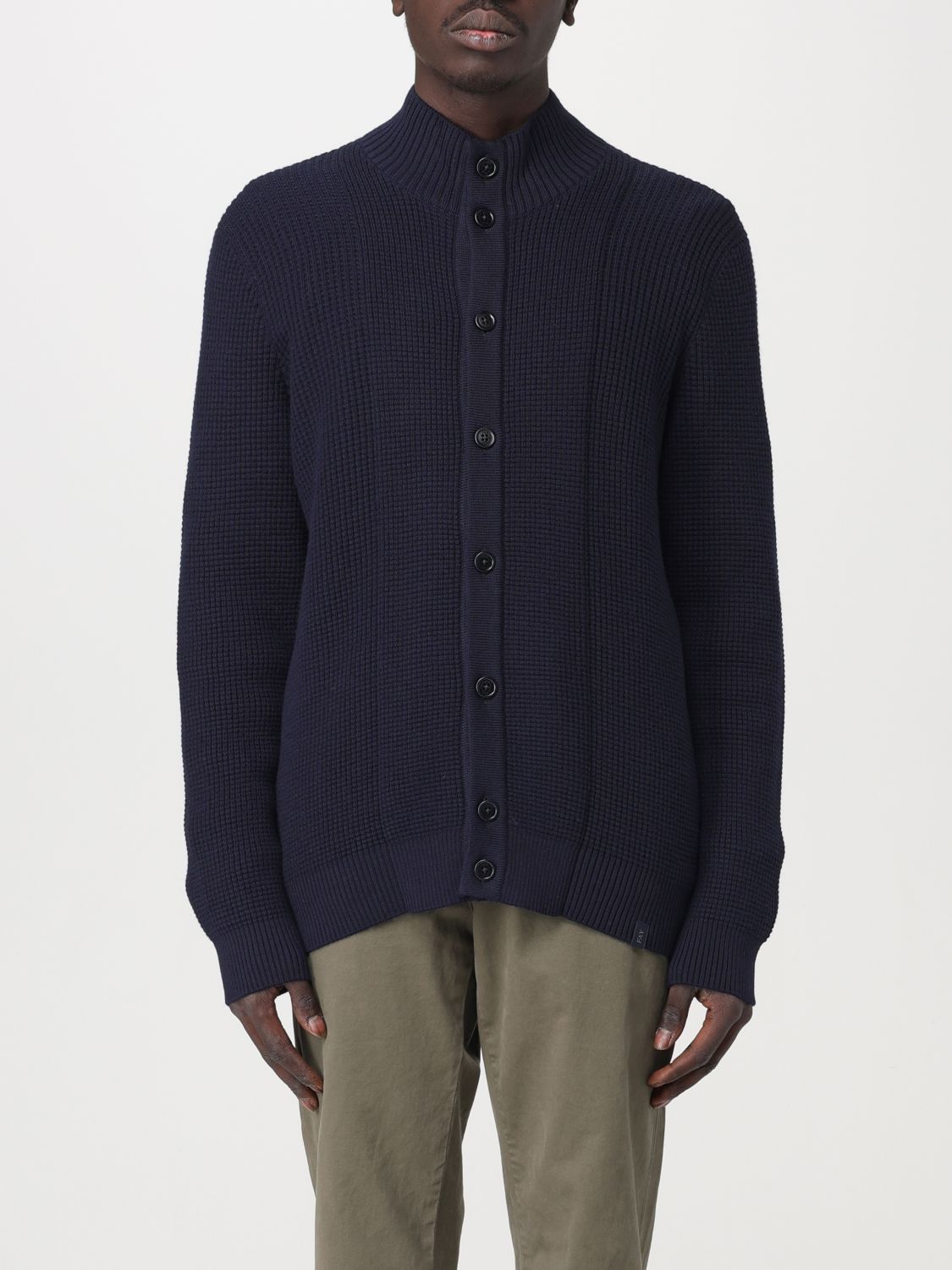 Fay Cardigan FAY Men colour Blue