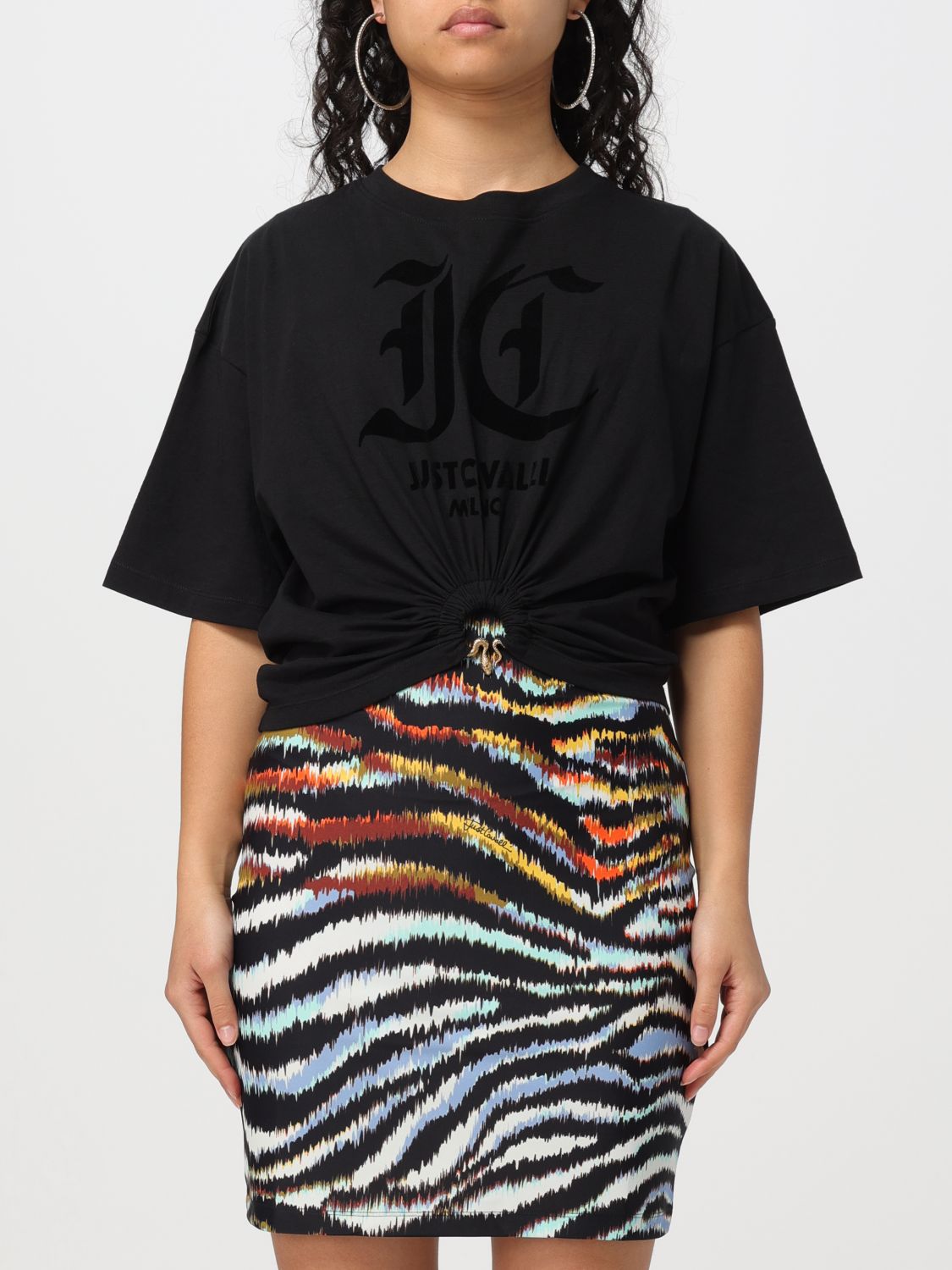 Just Cavalli T-Shirt JUST CAVALLI Woman colour Black