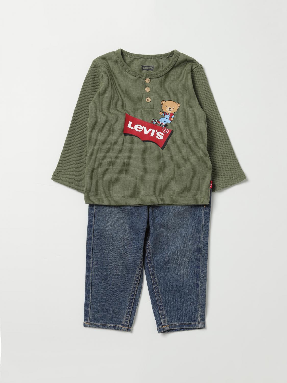 Levi's Romper LEVI'S Kids colour Green