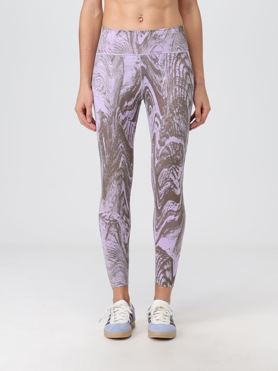 Adidas By Stella Mccartney Trousers ADIDAS BY STELLA MCCARTNEY Woman colour Multicolor