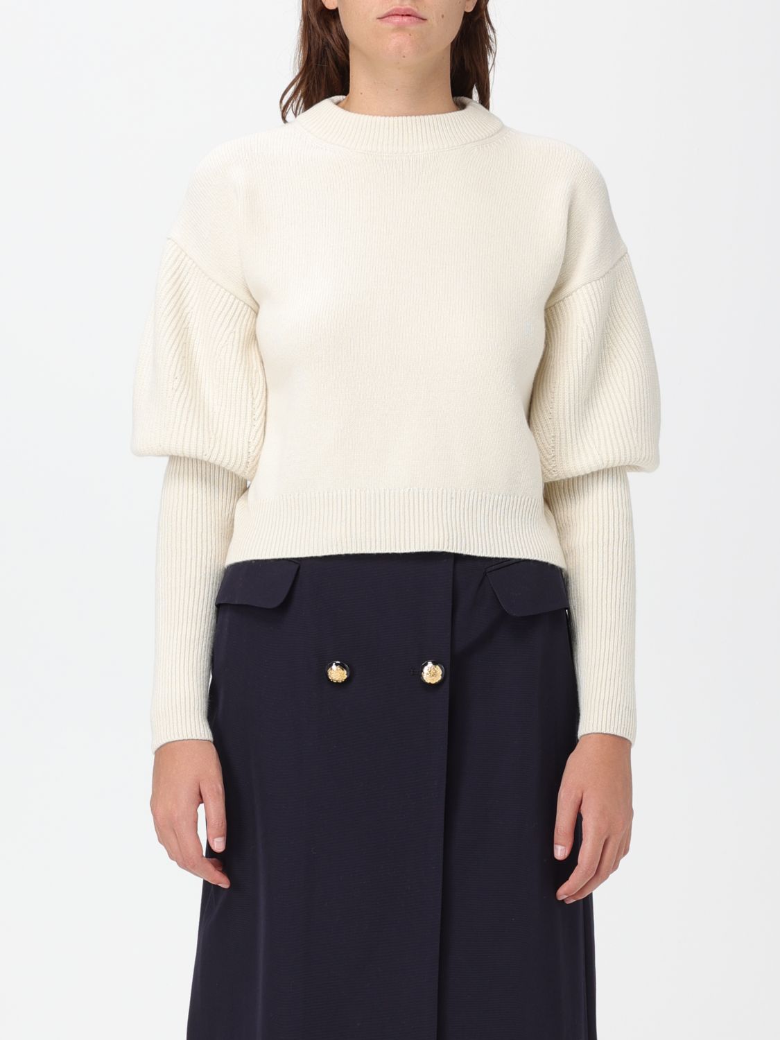 Alexander McQueen Jumper ALEXANDER MCQUEEN Woman colour Ivory