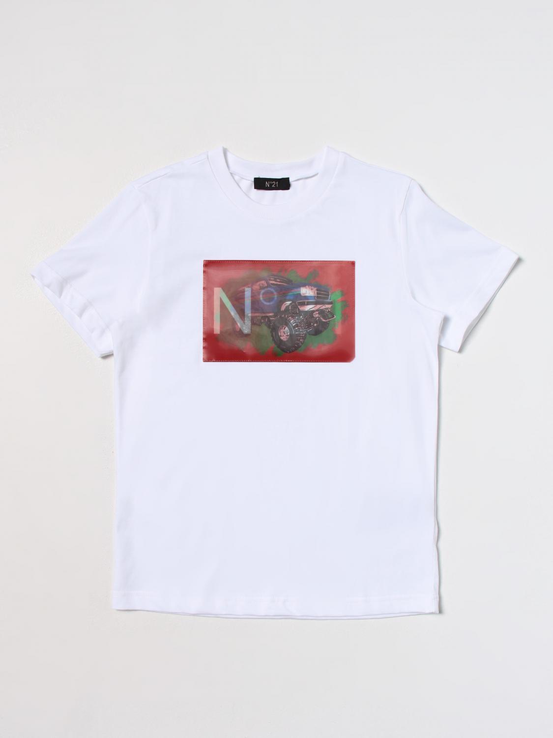 N° 21 T-Shirt N° 21 Kids colour White