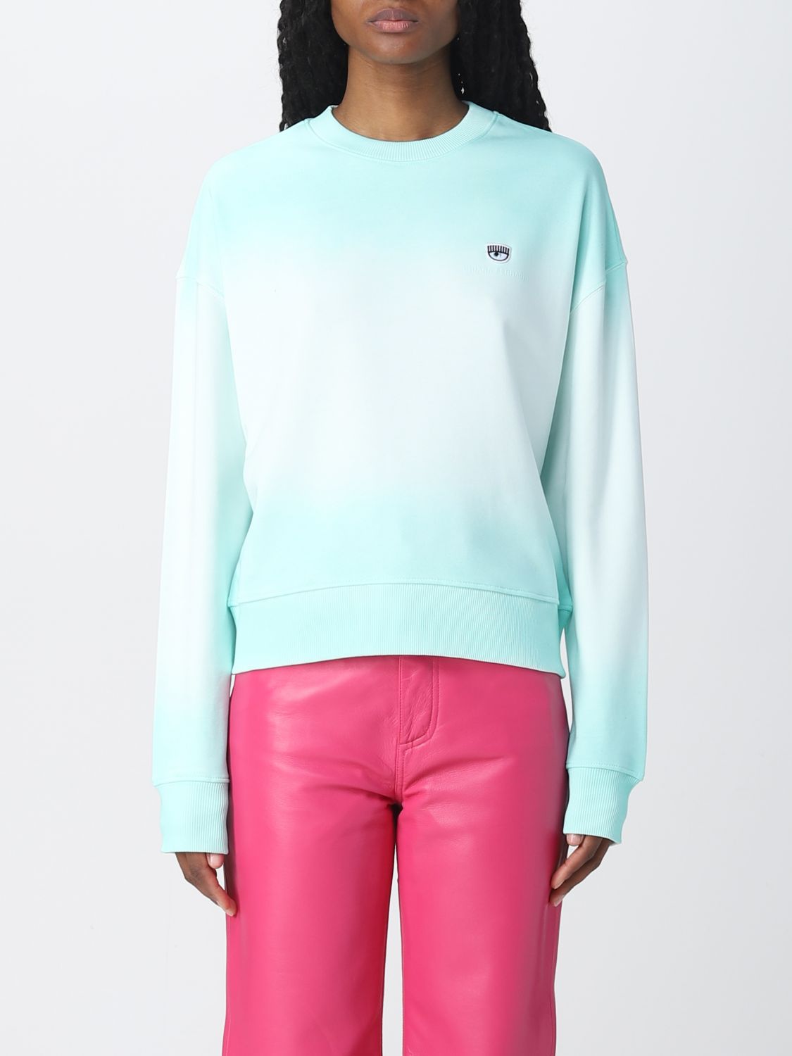 CHIARA FERRAGNI Sweatshirt CHIARA FERRAGNI Woman colour Mint