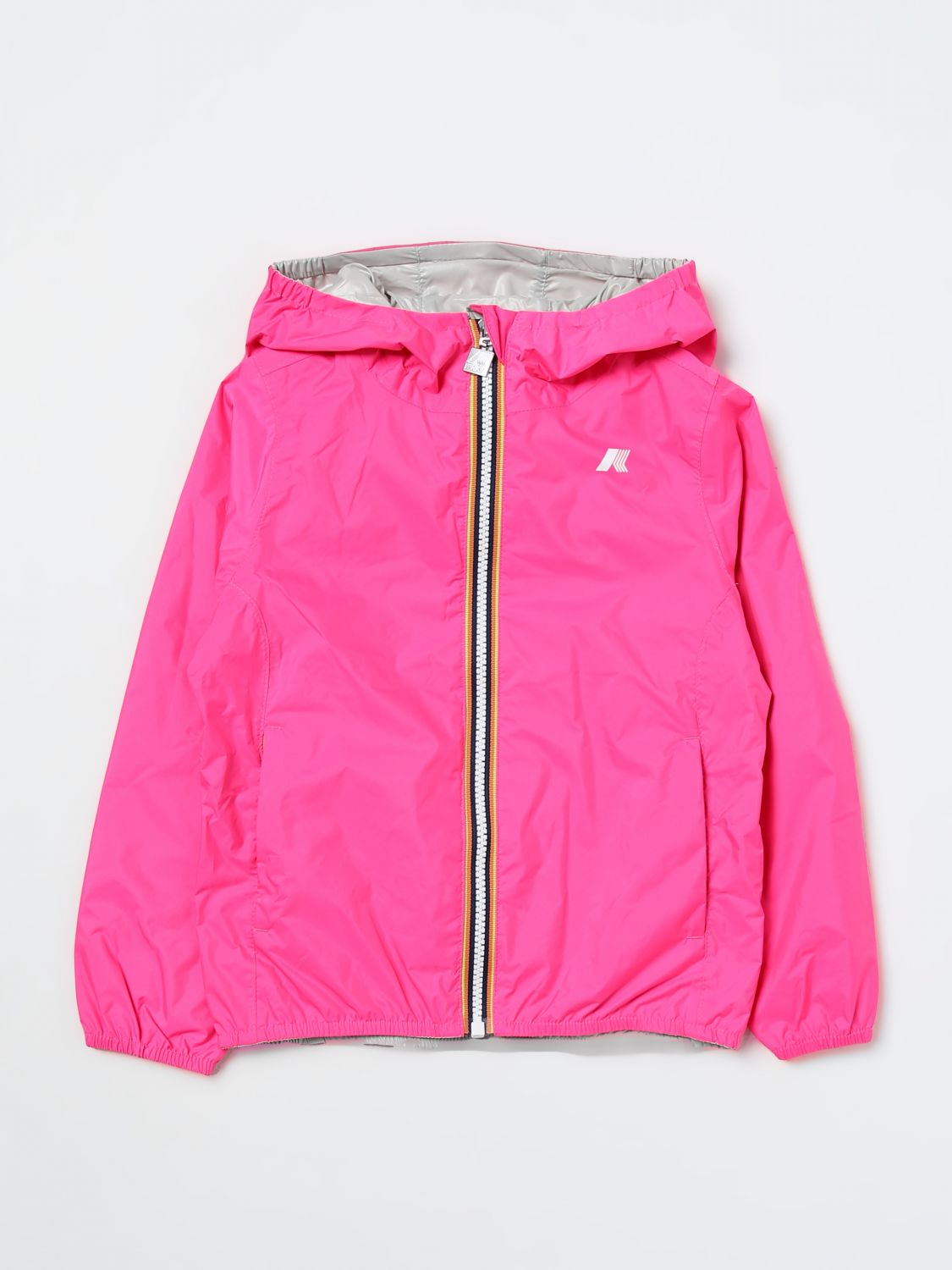 K-Way Jacket K-WAY Kids color Pink