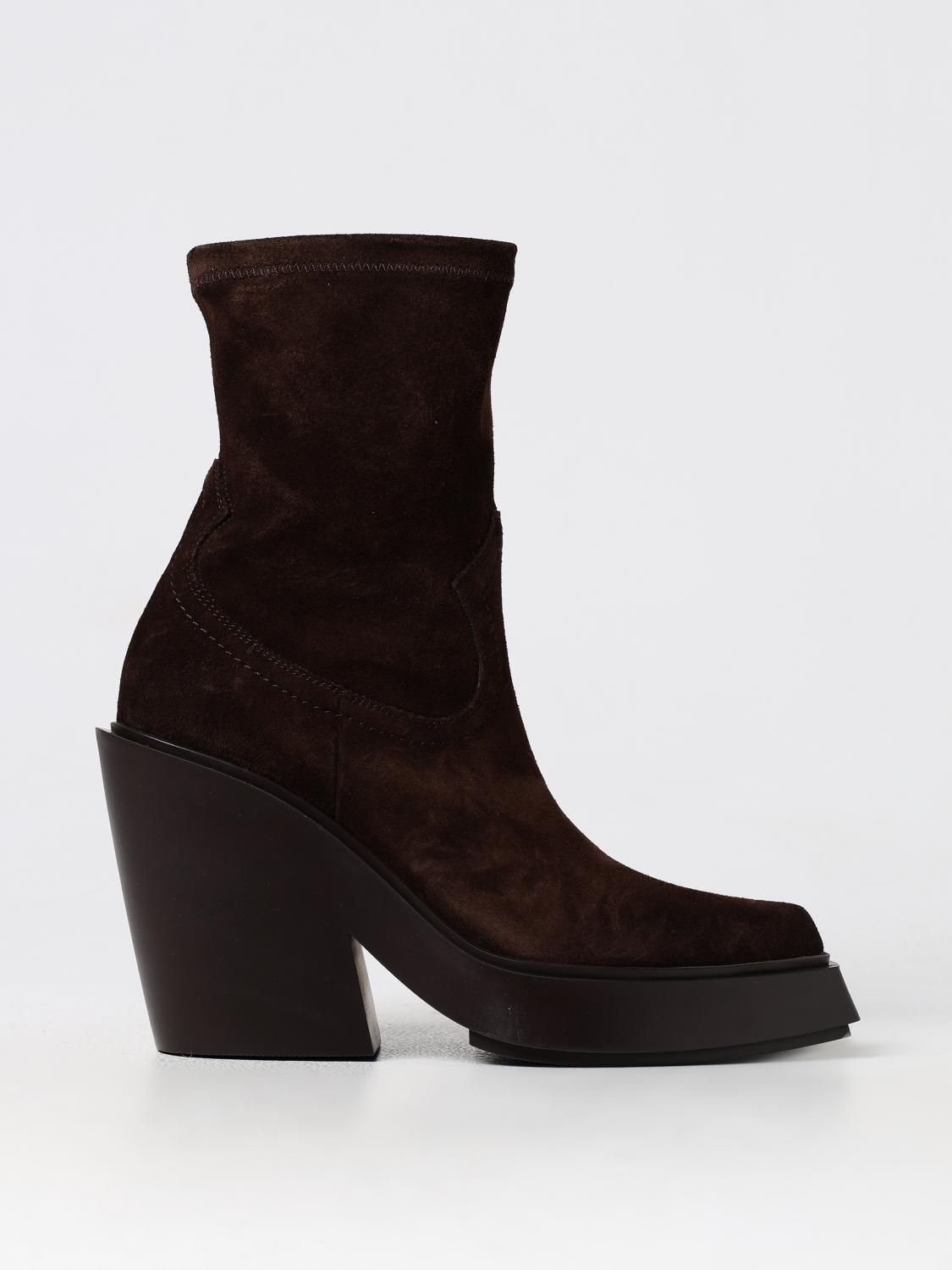 Vic Matié Flat Ankle Boots VIC MATIÉ Woman color Dark