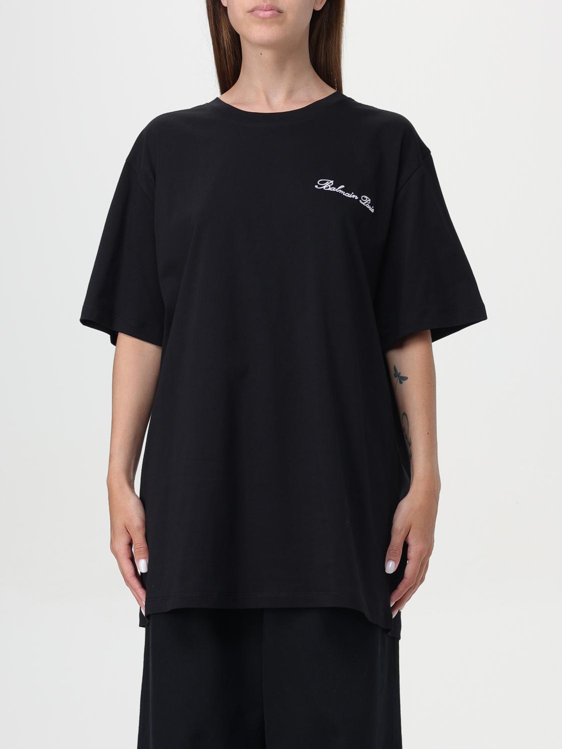 Balmain T-Shirt BALMAIN Woman color Black