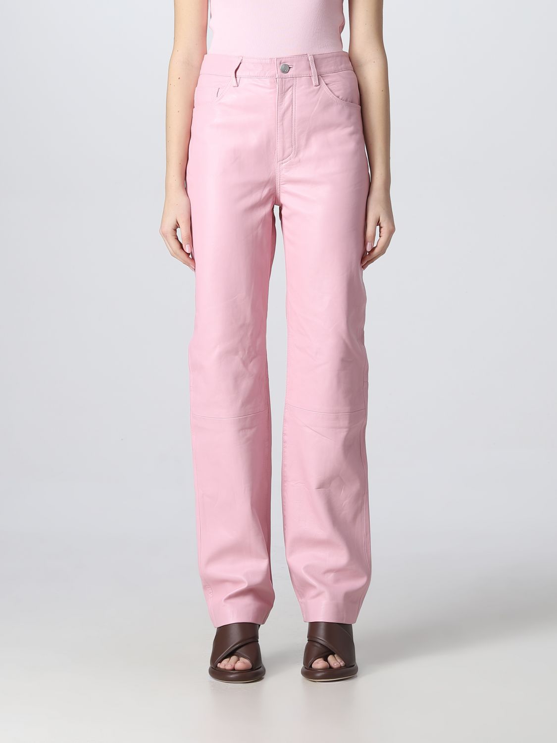 Remain Trousers REMAIN Woman colour Pink
