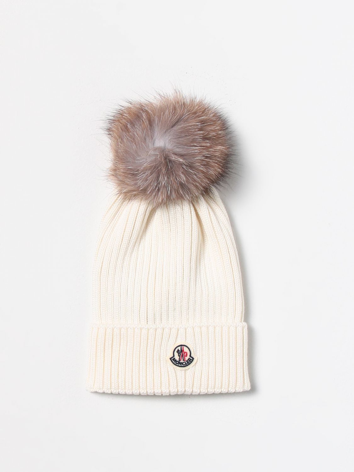 Moncler Girls' Hats MONCLER Kids colour White