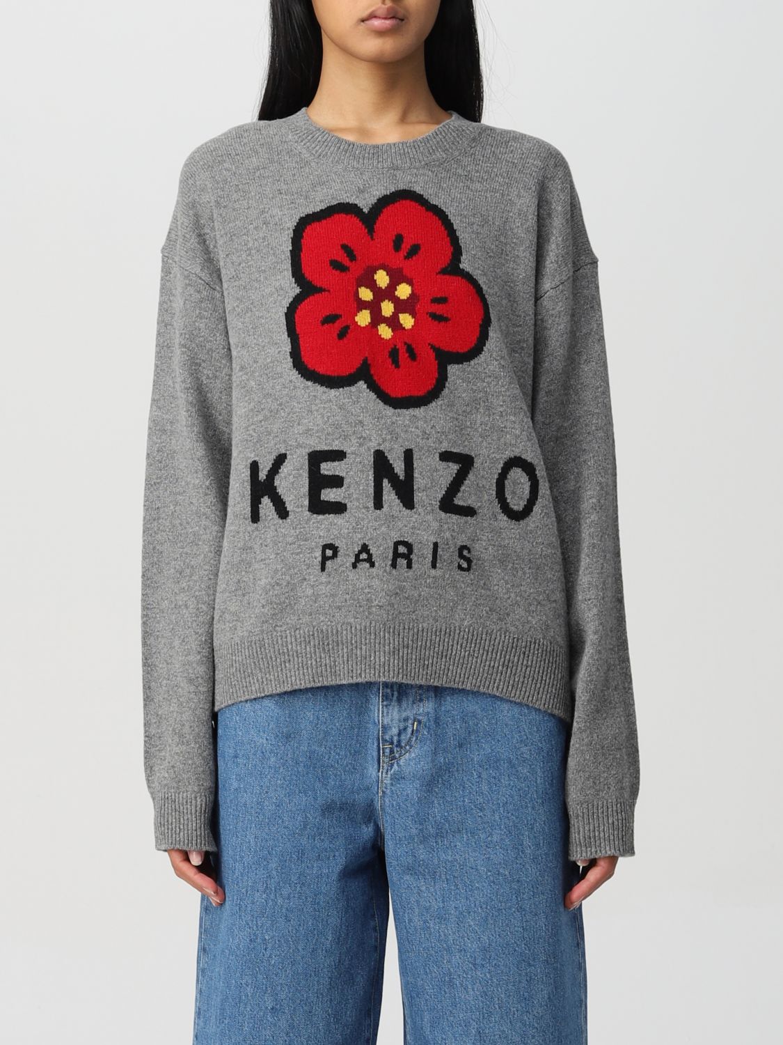 Kenzo Jumper KENZO Woman colour Grey