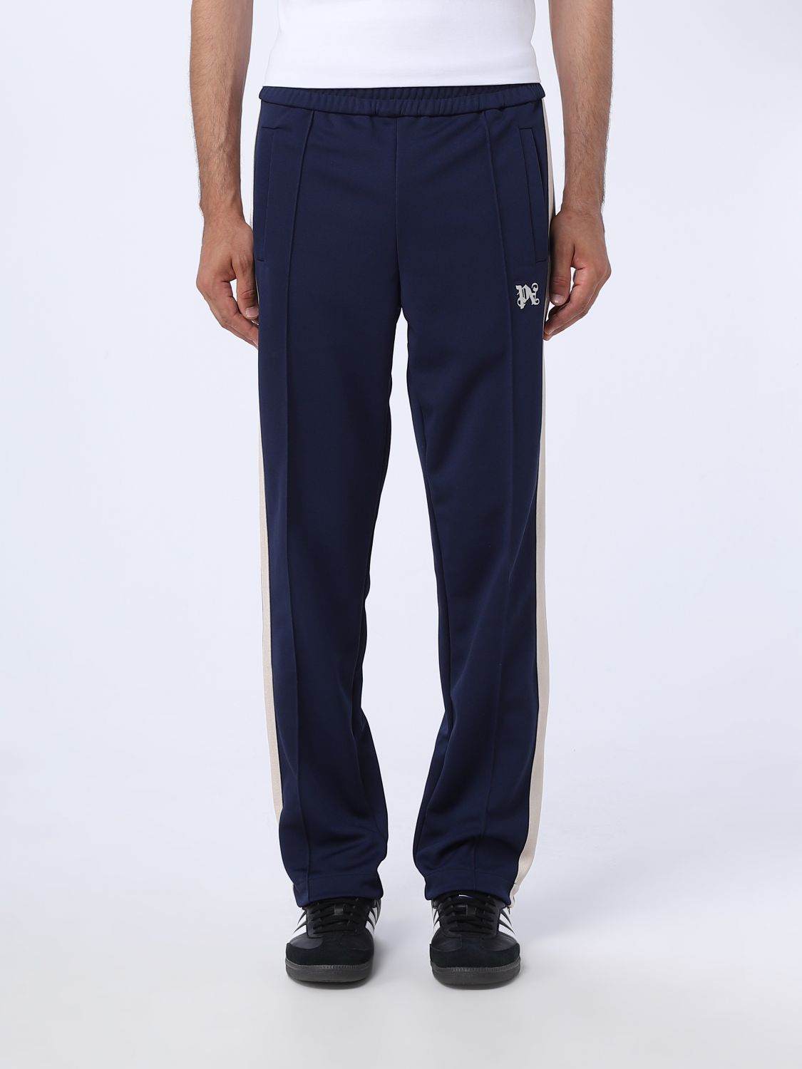 PALM ANGELS Trousers PALM ANGELS Men colour Blue