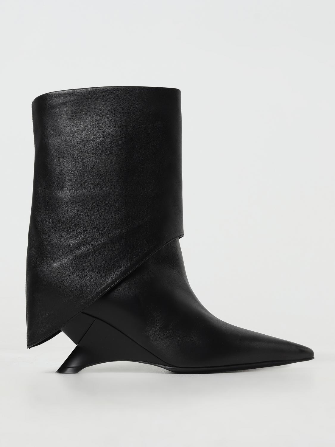 Vic Matié Flat Ankle Boots VIC MATIÉ Woman colour Black