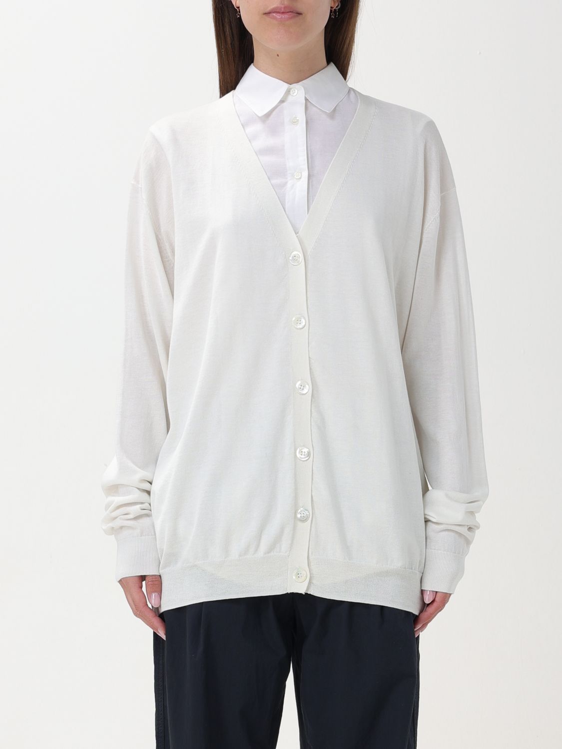 Aspesi Cardigan ASPESI Woman colour White