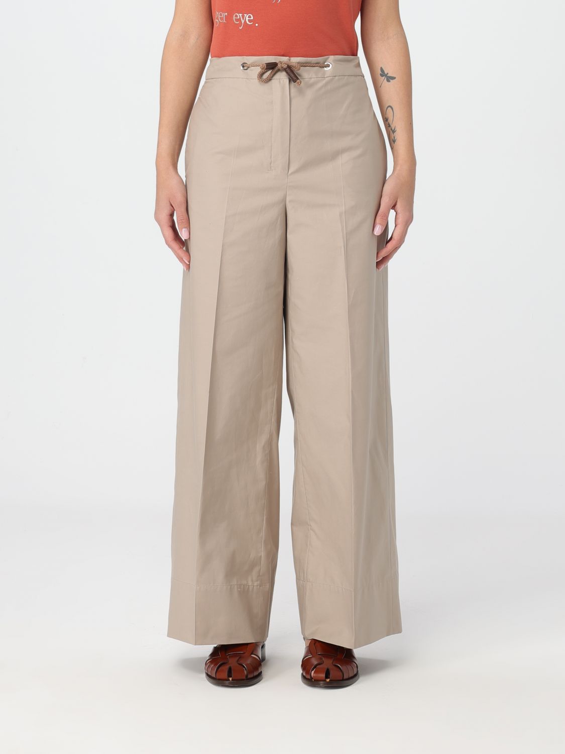  Trousers 'S MAX MARA Woman colour Beige