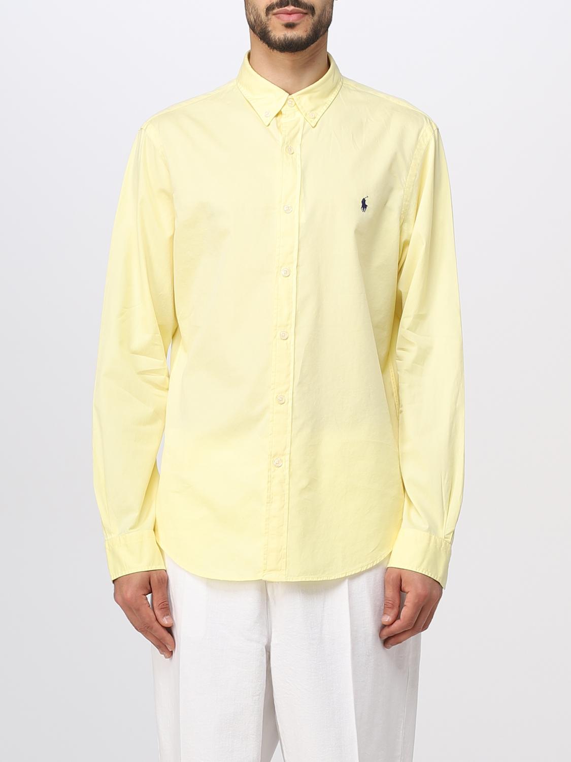 Polo Ralph Lauren Shirt POLO RALPH LAUREN Men colour Yellow