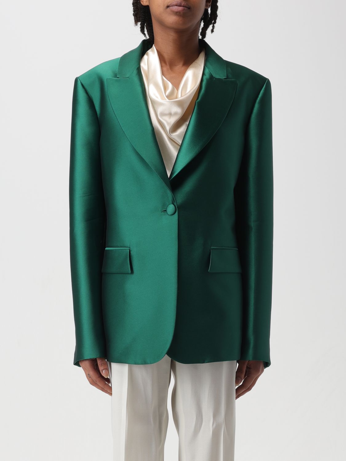 Alberta Ferretti Blazer ALBERTA FERRETTI Woman colour Green