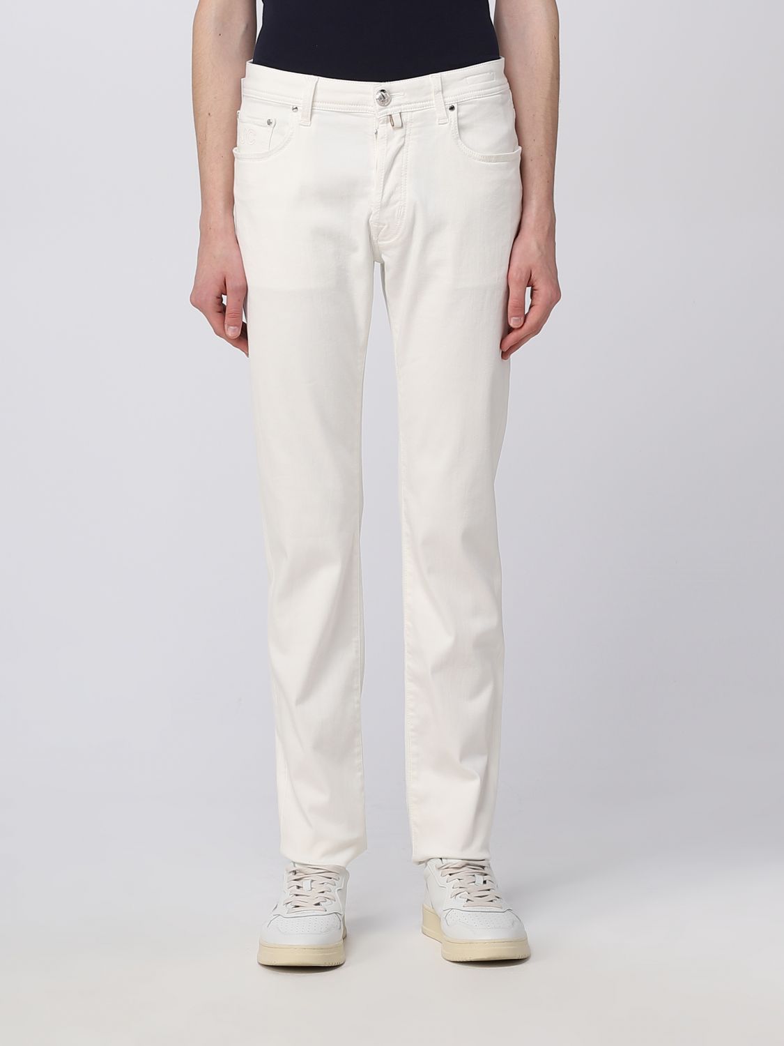 Jacob Cohën Trousers JACOB COHEN Men colour Yellow Cream