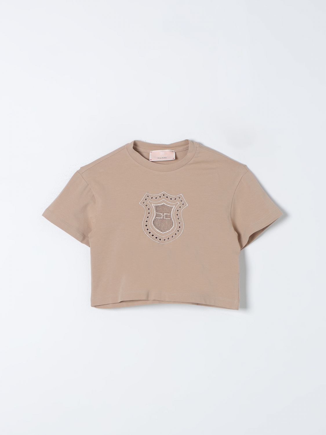 Elisabetta Franchi La Mia Bambina T-Shirt ELISABETTA FRANCHI LA MIA BAMBINA Kids colour Sand