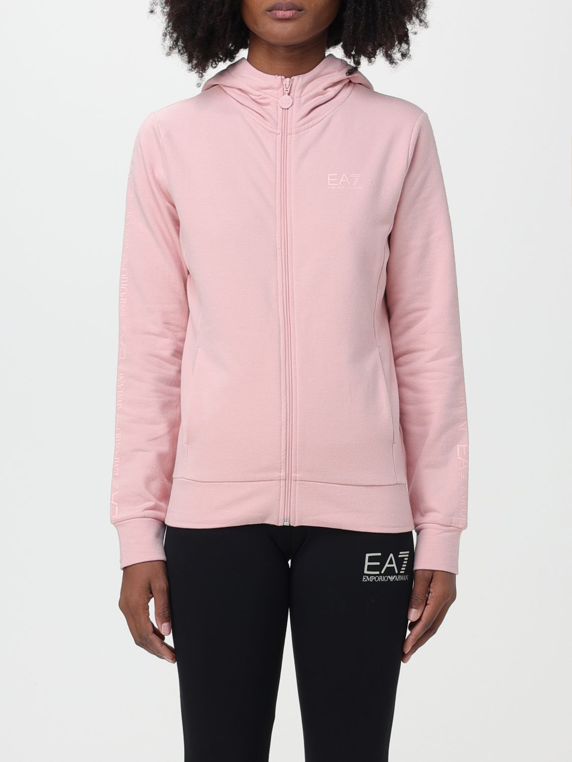 EA7 Sweatshirt EA7 Woman colour Silver