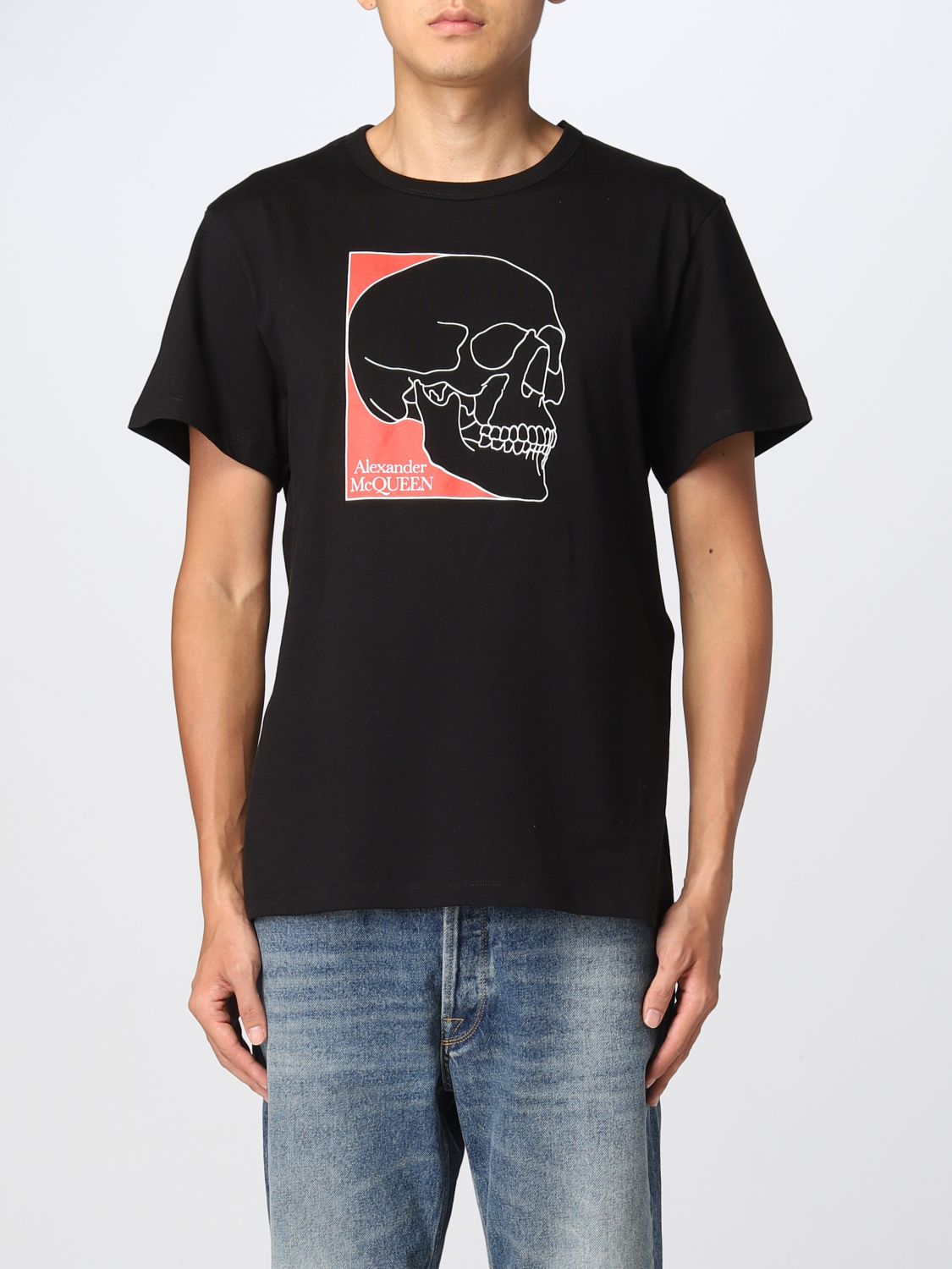 Alexander McQueen T-Shirt ALEXANDER MCQUEEN Men colour Black