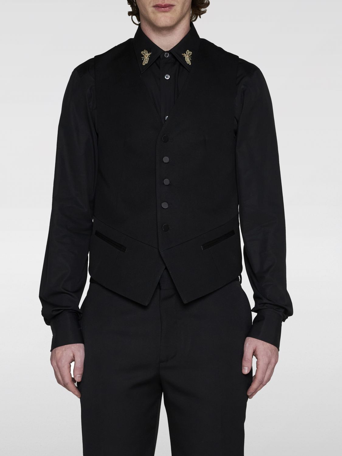 Alexander McQueen Suit Vest ALEXANDER MCQUEEN Men color Black