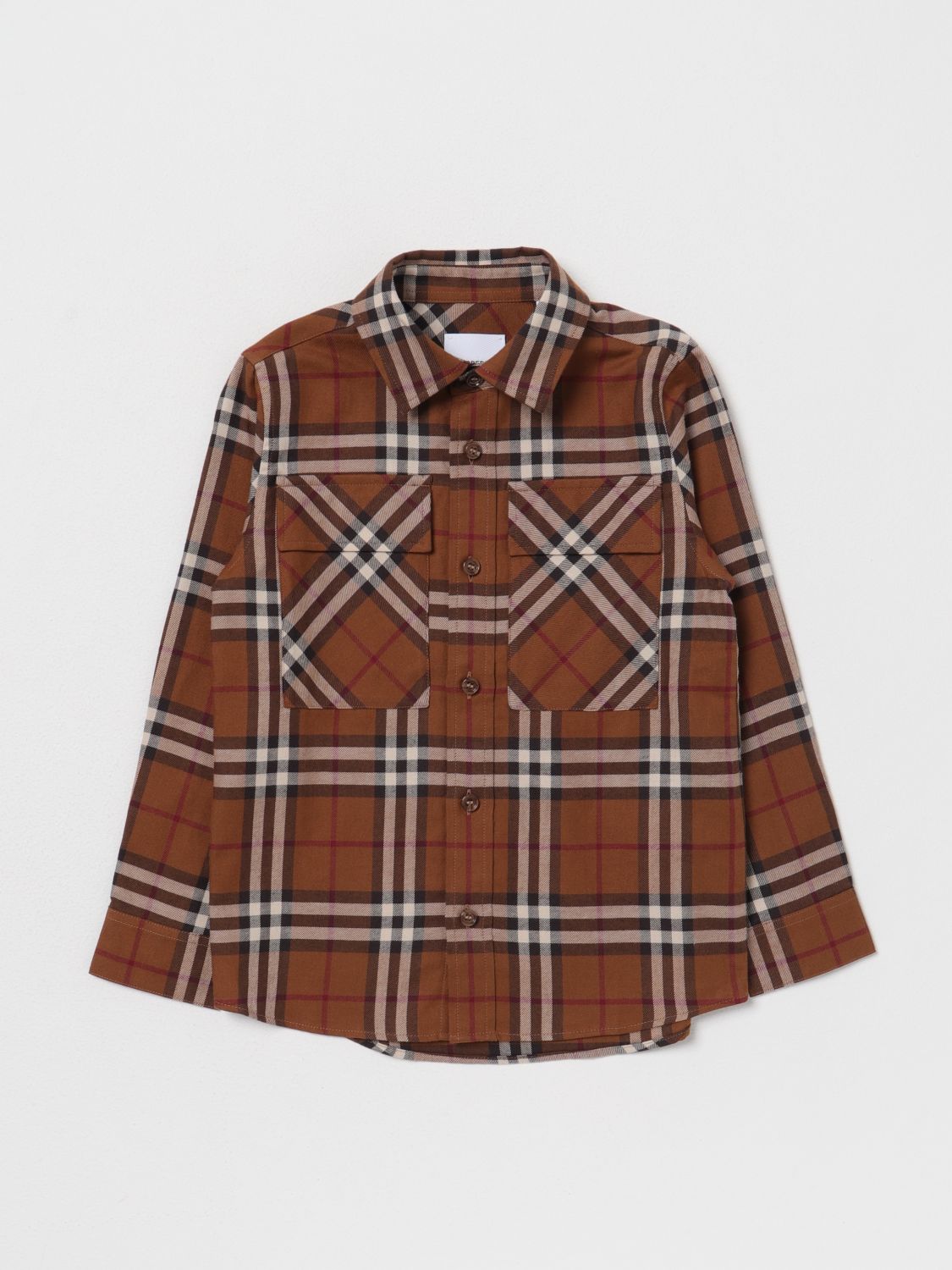 Burberry Kids Shirt BURBERRY KIDS Kids colour Brown