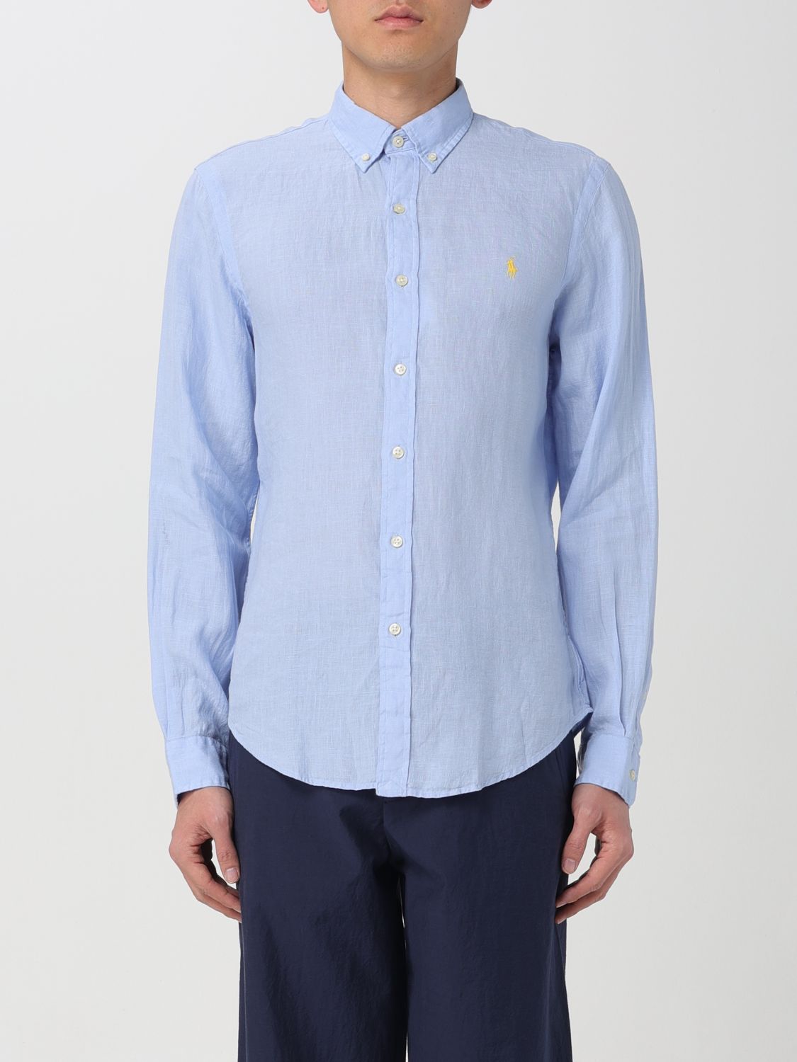 Polo Ralph Lauren Shirt POLO RALPH LAUREN Men colour Gnawed Blue