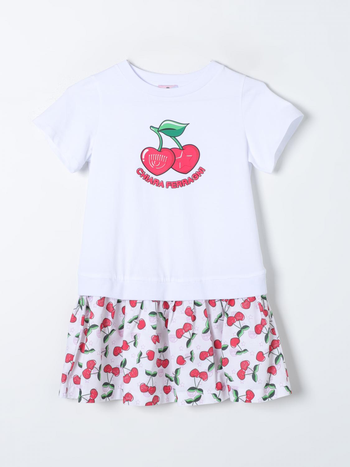 CHIARA FERRAGNI Dress CHIARA FERRAGNI Kids colour White