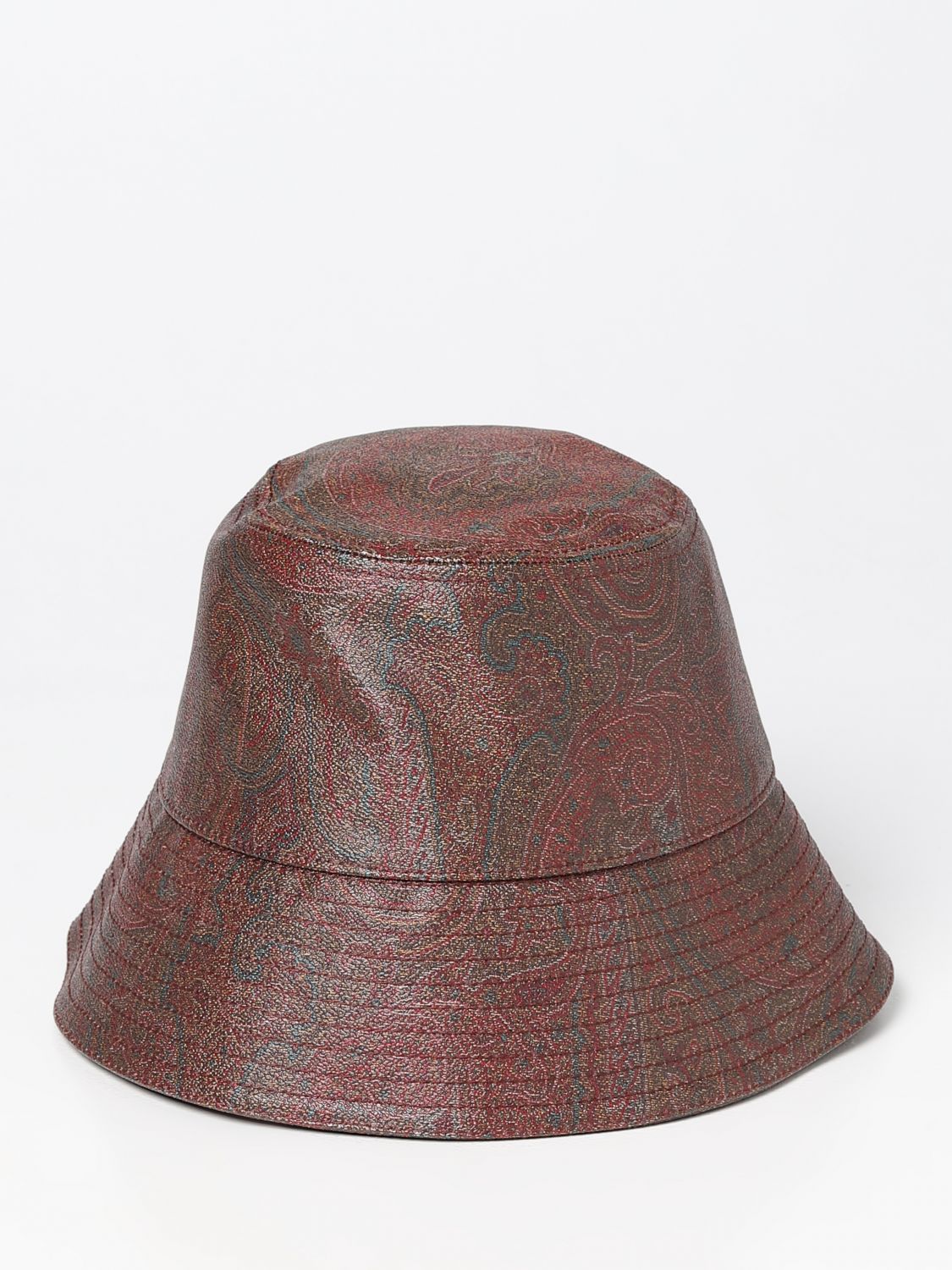 Etro Hat ETRO Woman colour Burgundy