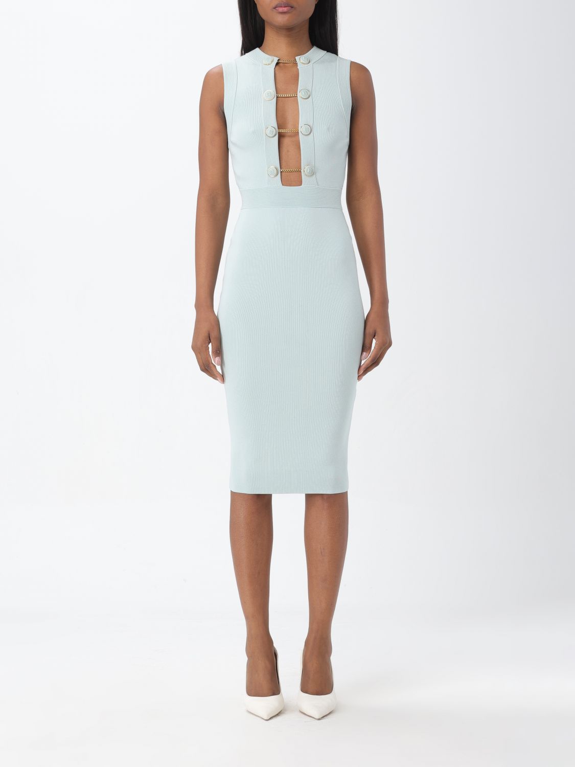 Elisabetta Franchi Dress ELISABETTA FRANCHI Woman colour Water