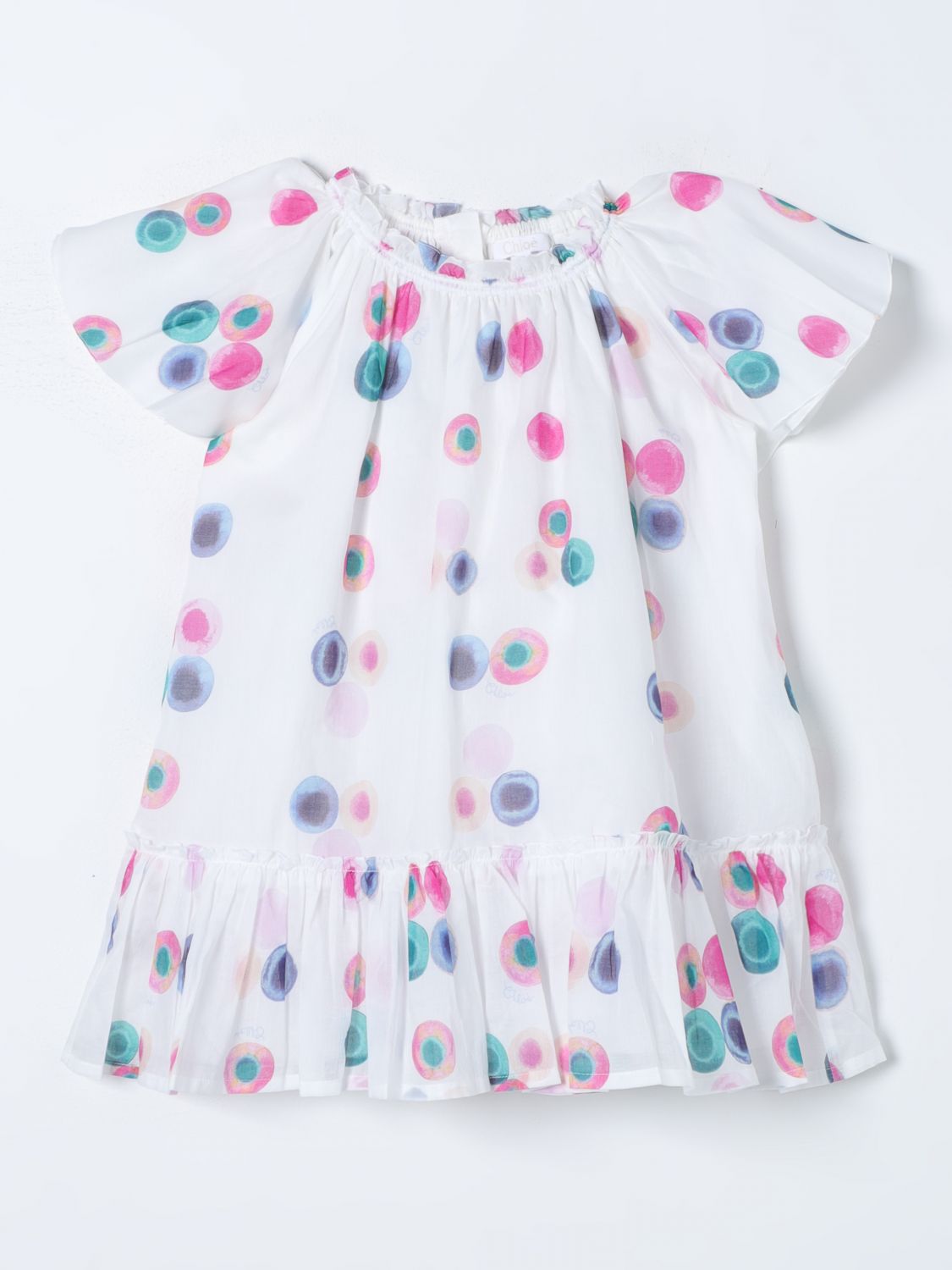 Chloé Dress CHLOÉ Kids colour Multicolor