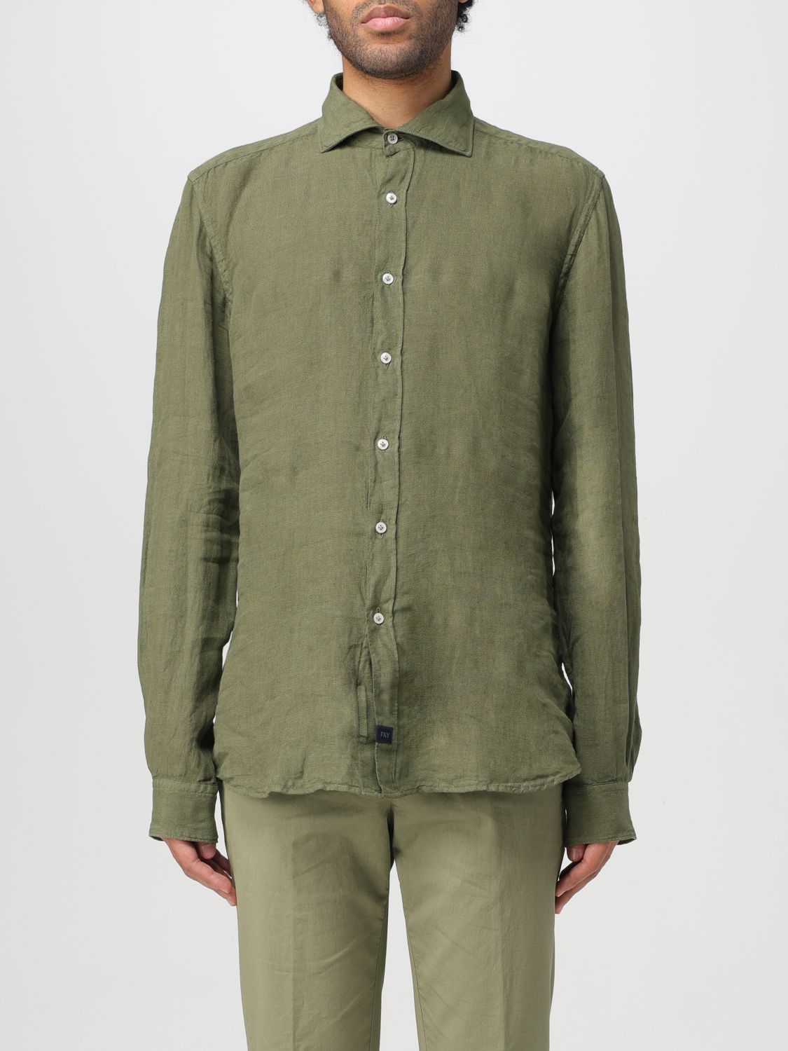 Fay Shirt FAY Men colour Kiwi