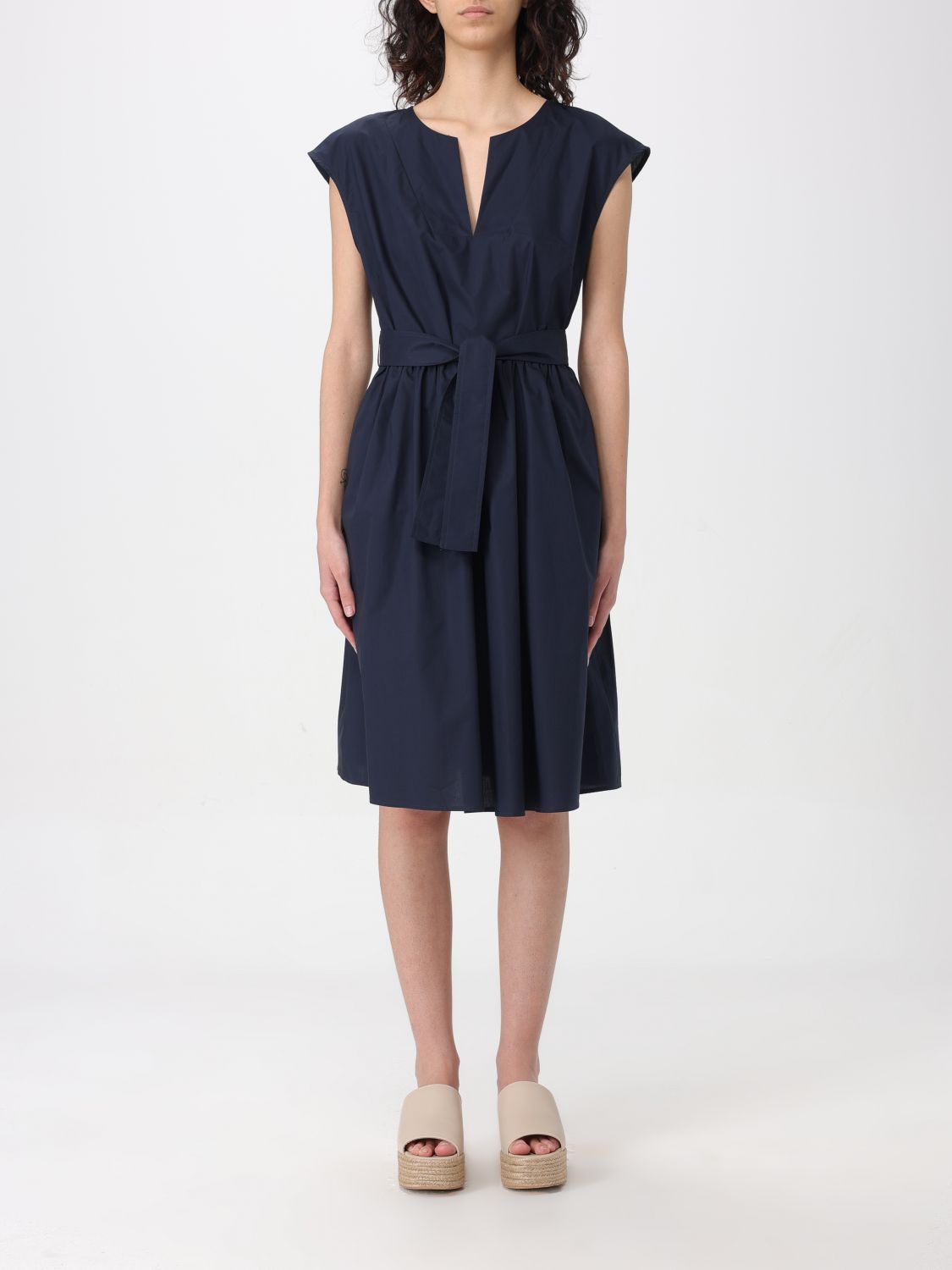 Woolrich Dress WOOLRICH Woman colour Blue