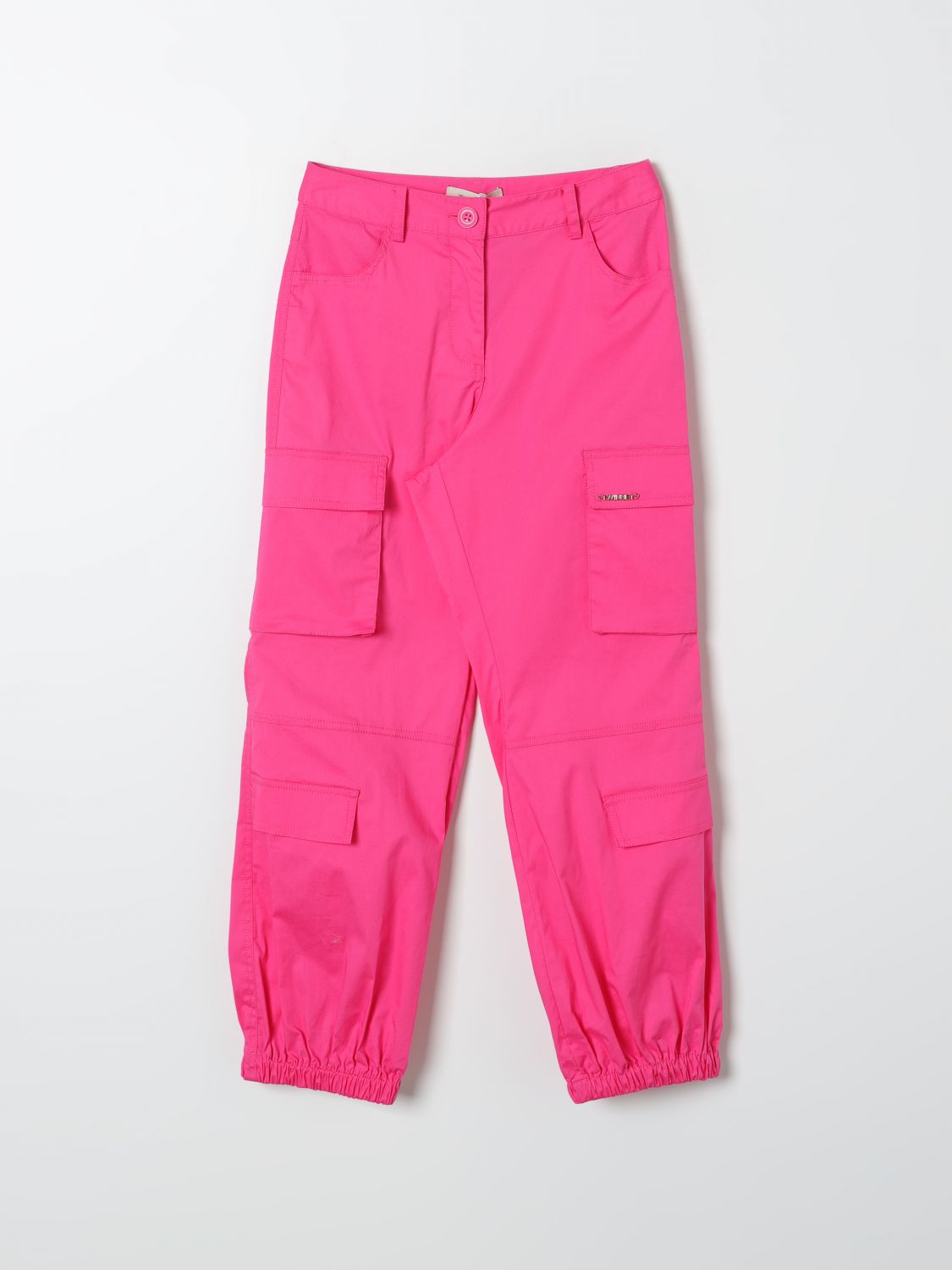 Twinset Trousers TWINSET Kids colour Fuchsia