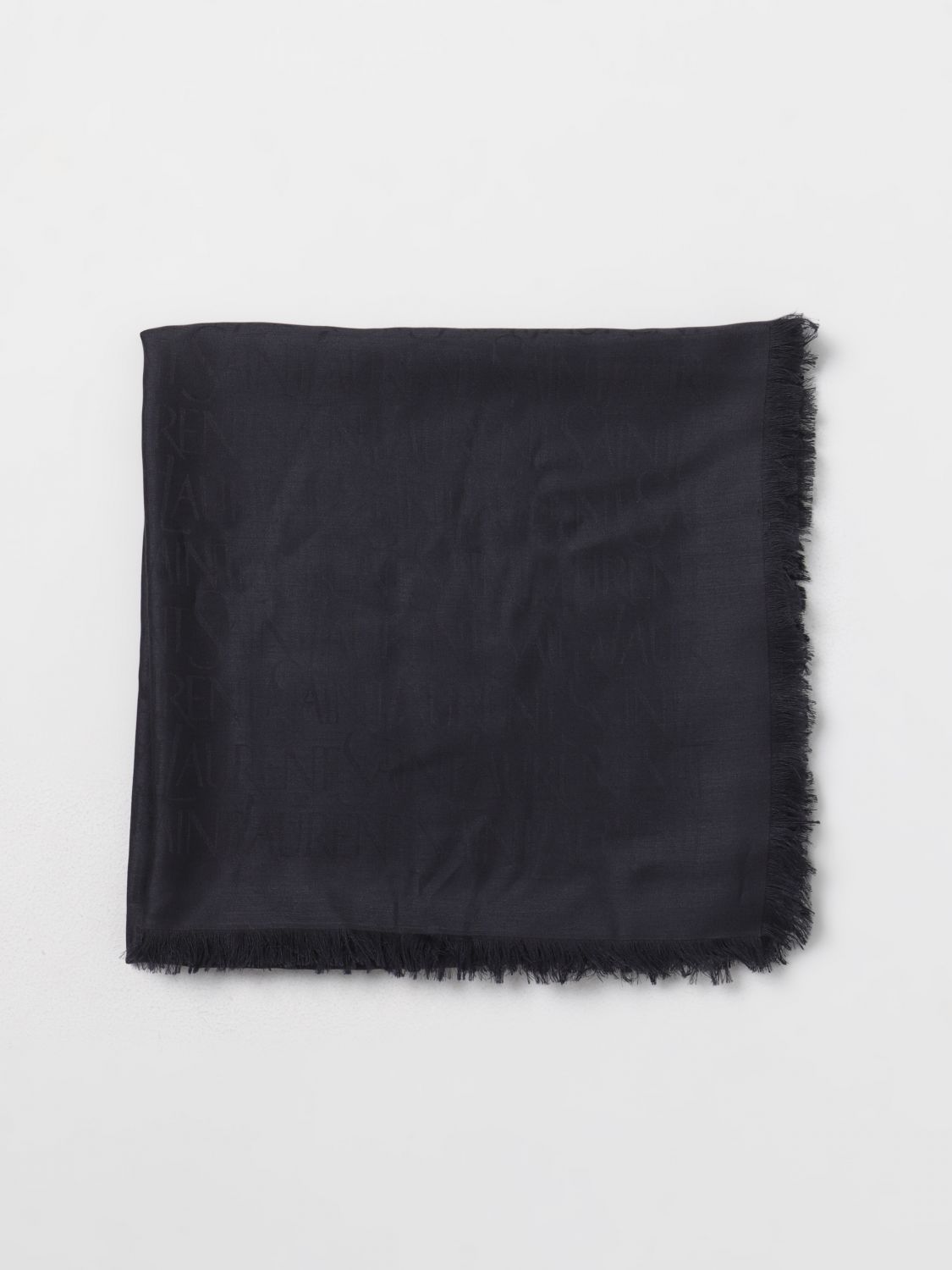 Saint Laurent Scarf SAINT LAURENT Men colour Black