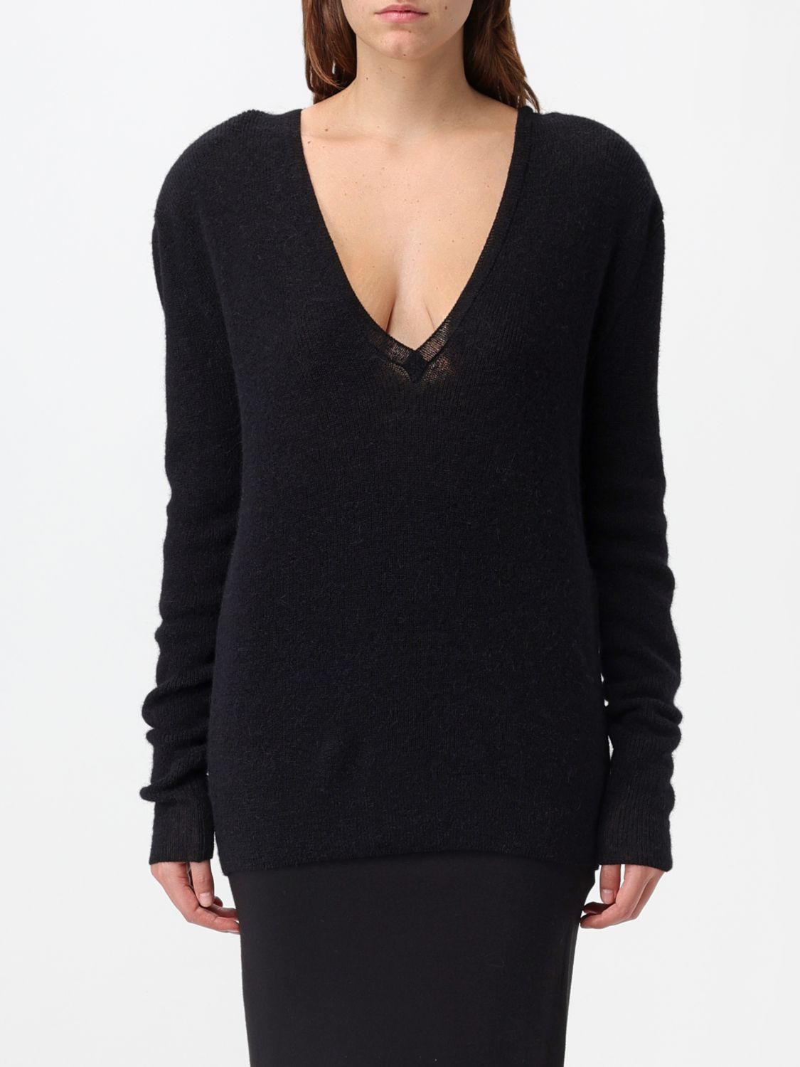 Saint Laurent Jumper SAINT LAURENT Woman colour Black