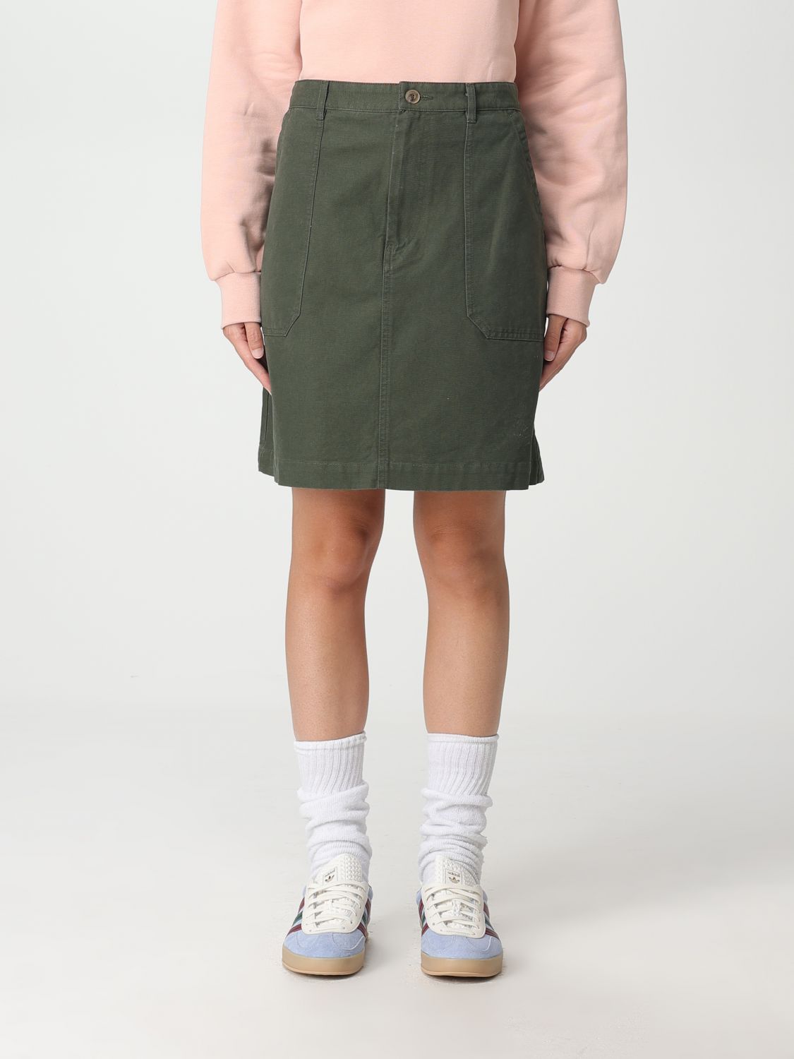 A.P.C. Skirt A.P.C. Woman colour Green