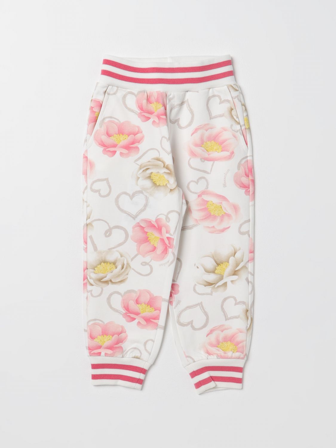 Monnalisa Trousers MONNALISA Kids colour White